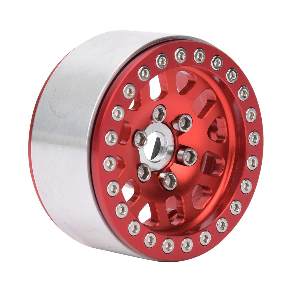 ACCESSOIRES DE MOYEU DE ROUE EN ALLIAGE D'ALUMINIUM D90 TRX4 RC CAR HAUTE RÉSISTANCE SCX10 90046 D90 TRX4 (Rouge) - 9