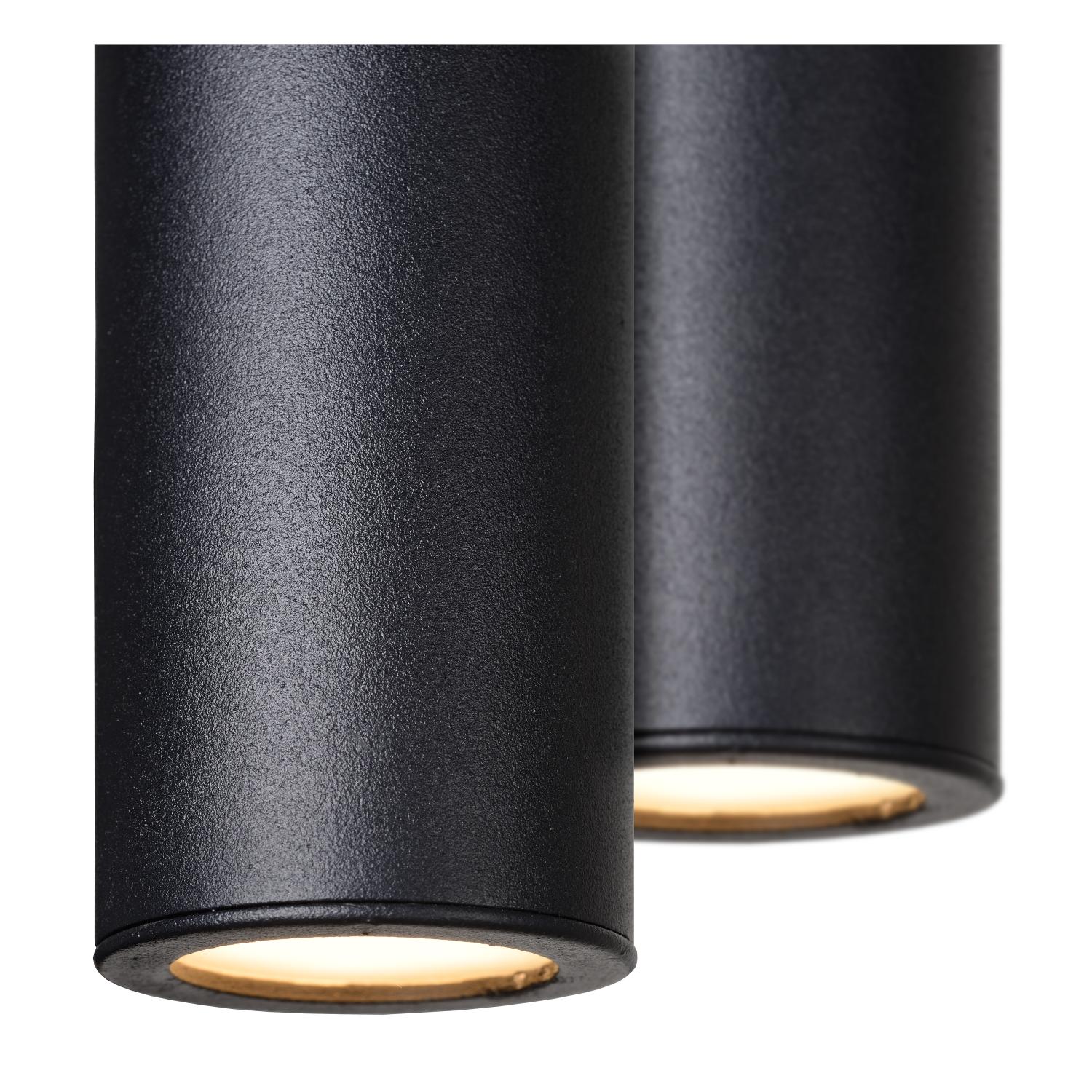 Suspension électrifiée Métal Noir LORENZ LUCIDE - L120 x larg10 x H60 cm - 8