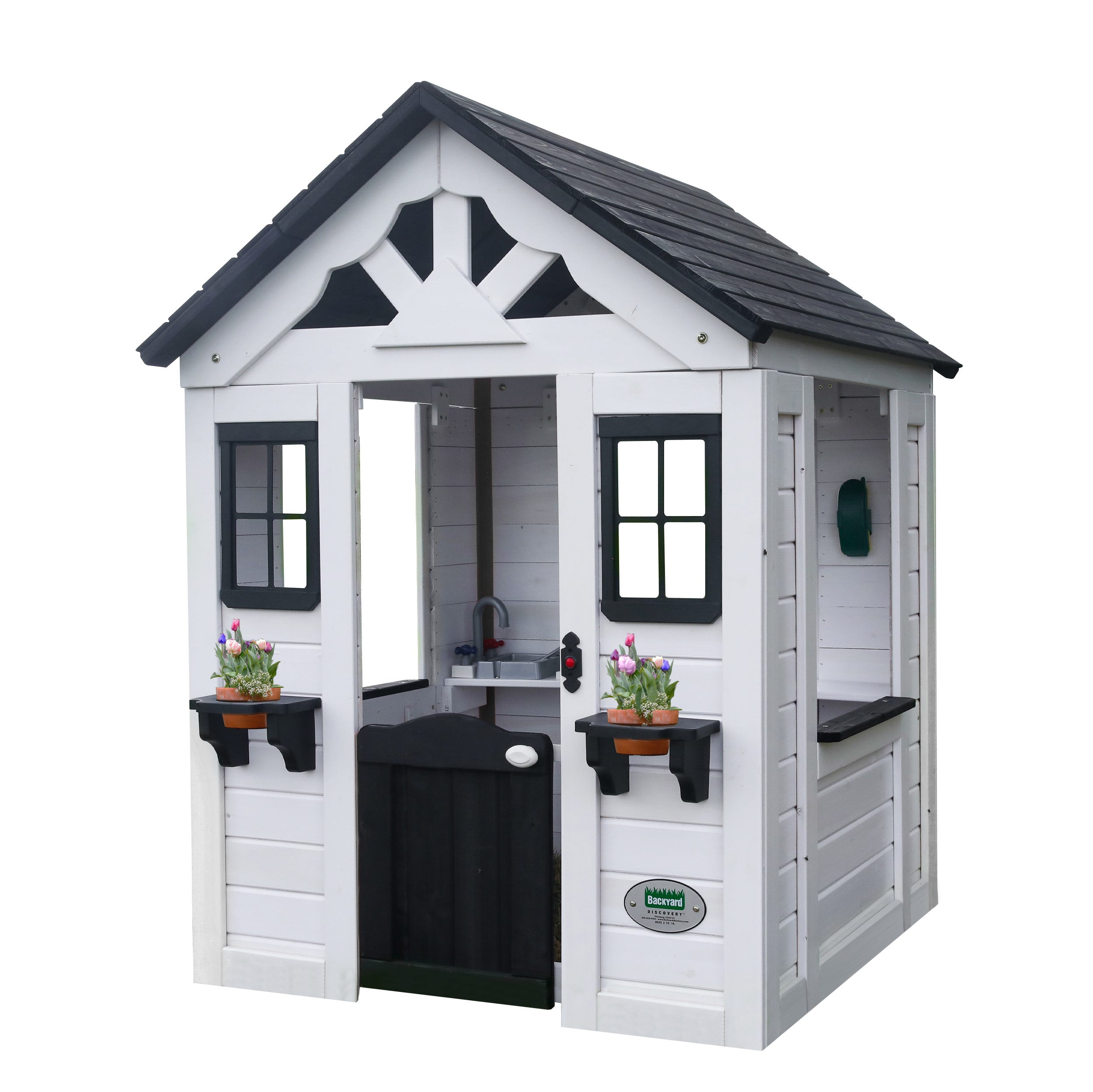 Backyard Discovery Sweetwater Maisonnette en bois - Toys and Garden Backyard Discovery Sweetwater Maisonnette en bois - Toys and Garden