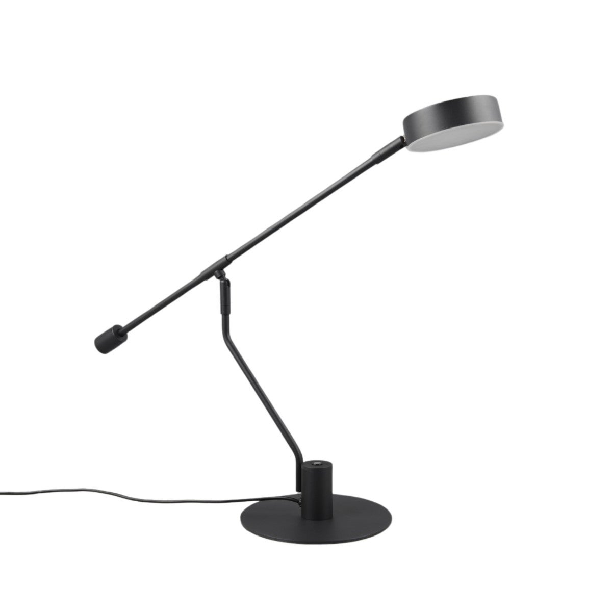 Lampka biurkowa minimalistyczna nowoczesna regulowana czarna zmienna barwa LED 6W MANDURO Trio
