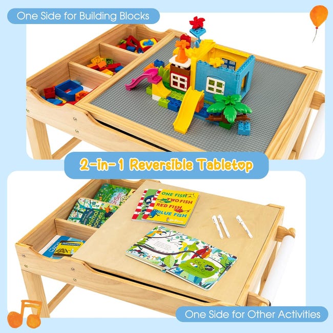 Tabl nfant avc chais pour 3-6 ans 4-n-1 tabl d'activités avc platau rabattabl à doubl fac,vrt au millur prix Tabl nfant avc chais pour 3-6 ans 4-n-1 tabl d'activités avc platau rabattabl à doubl fac,vrt au millur prix