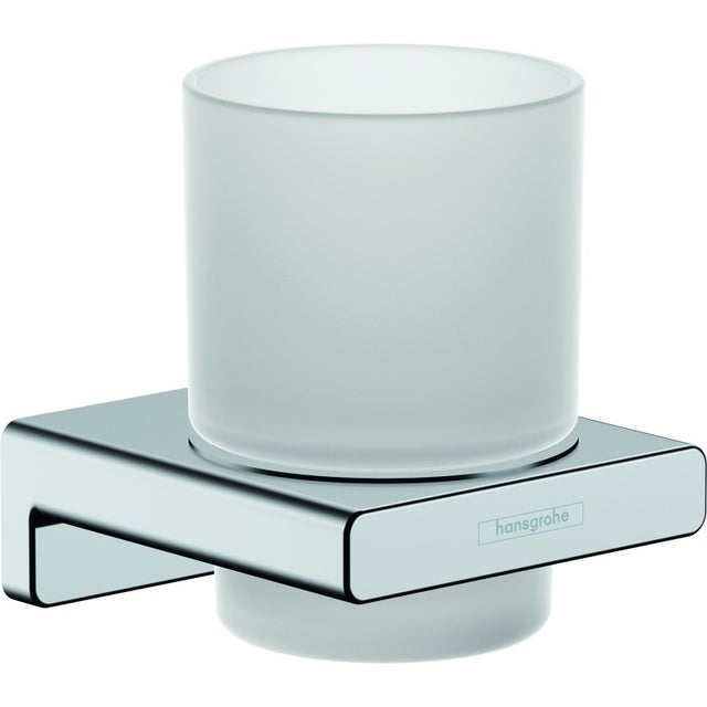 HANSGROHE Porte-verre chromé AddStoris