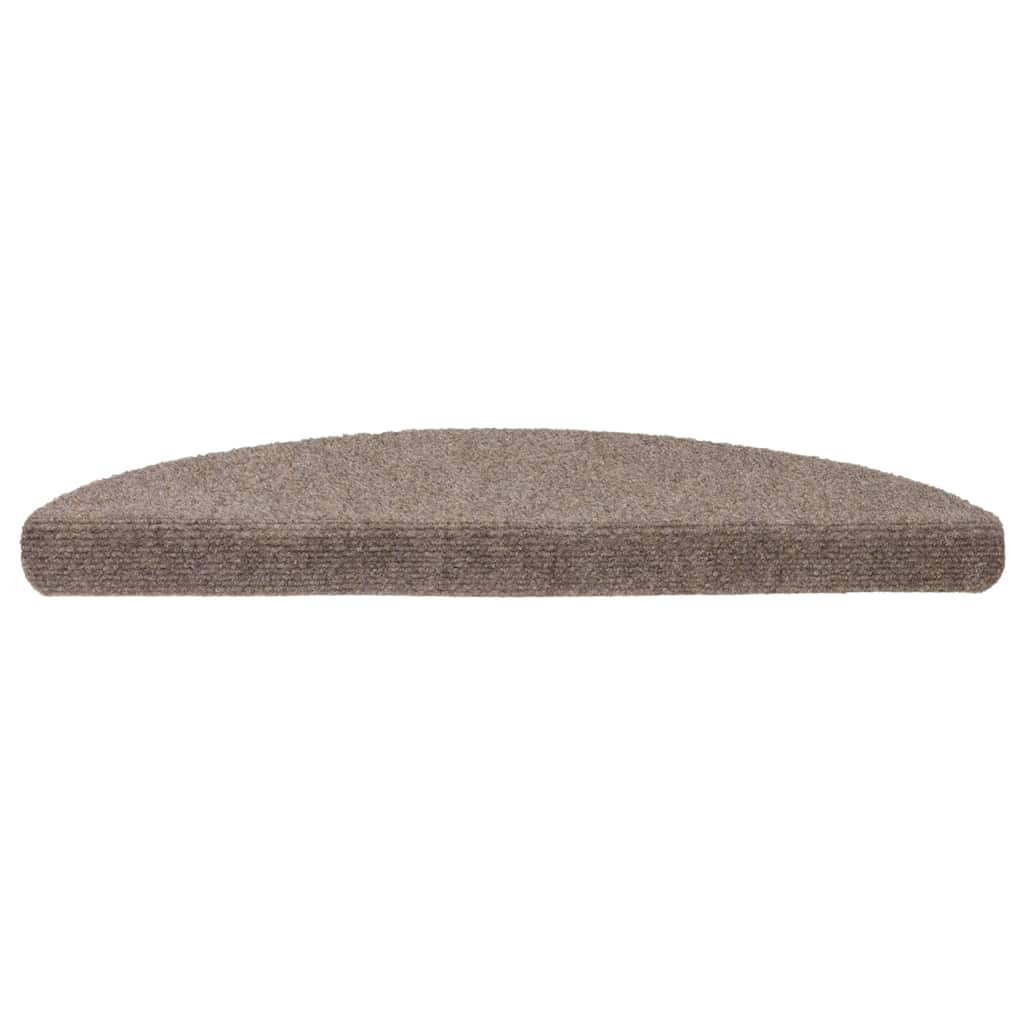 Tapis d'escalier auto-adhésifs 20 pcs beige 56x17x3 cm - 3