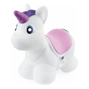 Radio Flyer Lil' Racers - Licorne Sparkle, Porteur Enfant 1-3 Ans - Lumières, Sons, Siège Réglable - Capacité 19kg