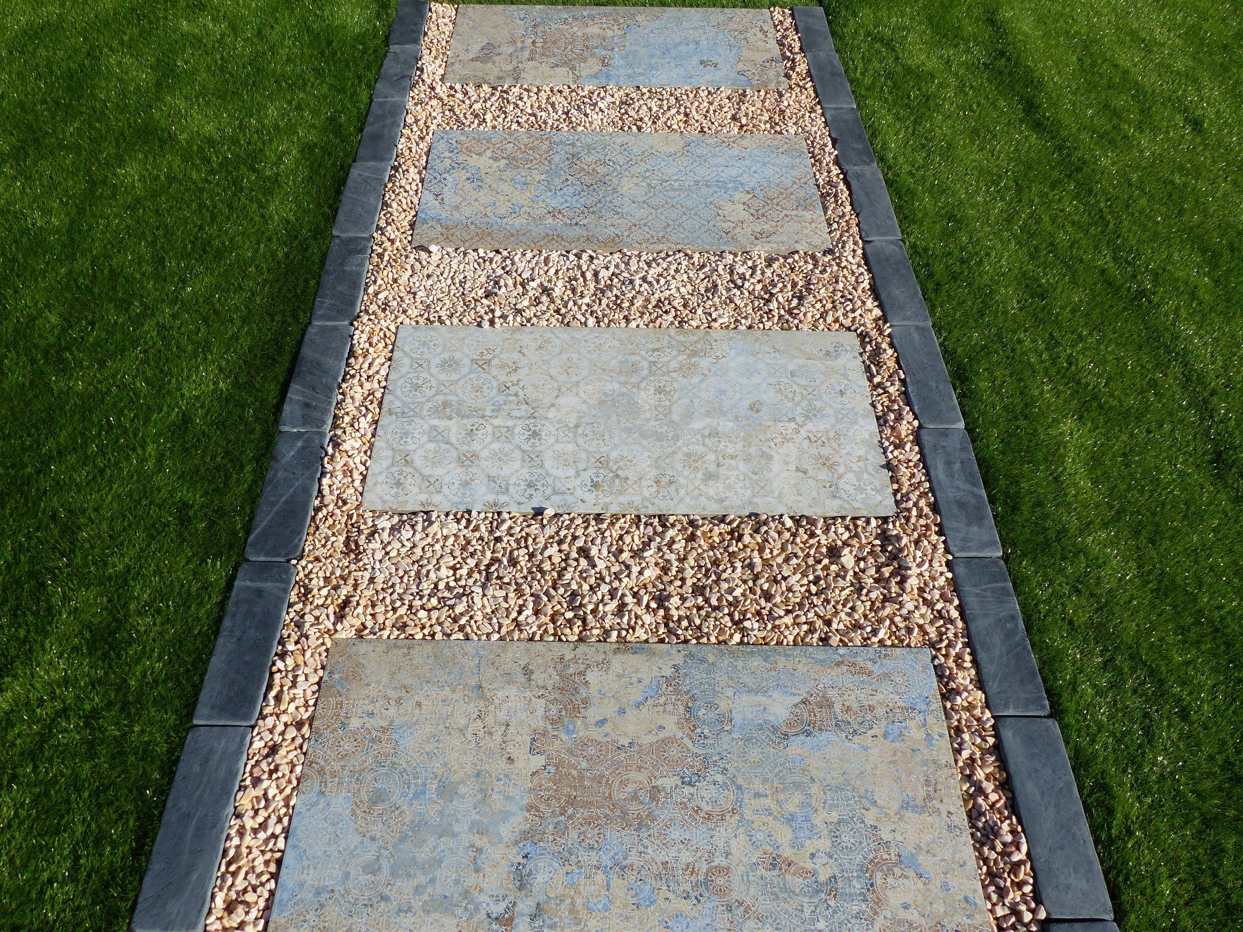 Pas Japonais Couleur Vintage - Pack de 20 dalles - 5