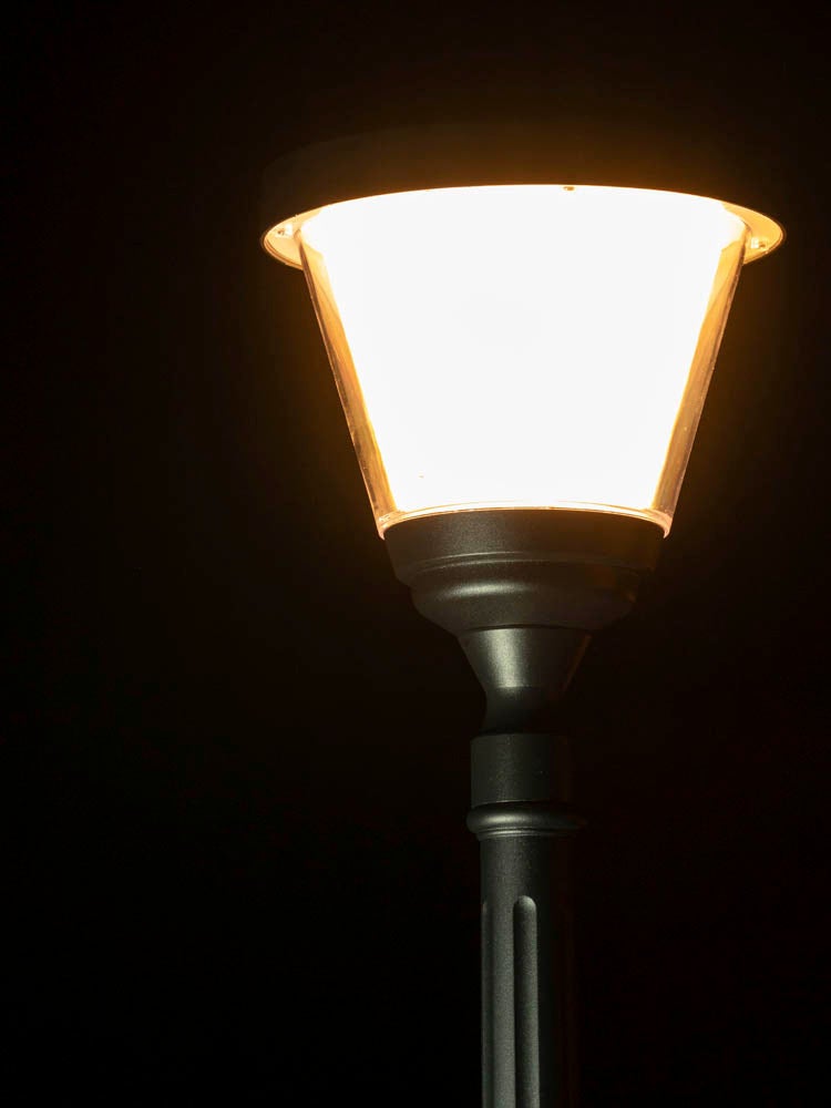 Farola solar Iplux® Oslo 200 cm - Alta calidad - Duración de la combustión 15 horas - 9