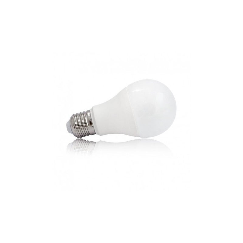 Ampoule LED E27 Bulb opale blanc chaud 6W (55W) 3000°K Leroy Merlin