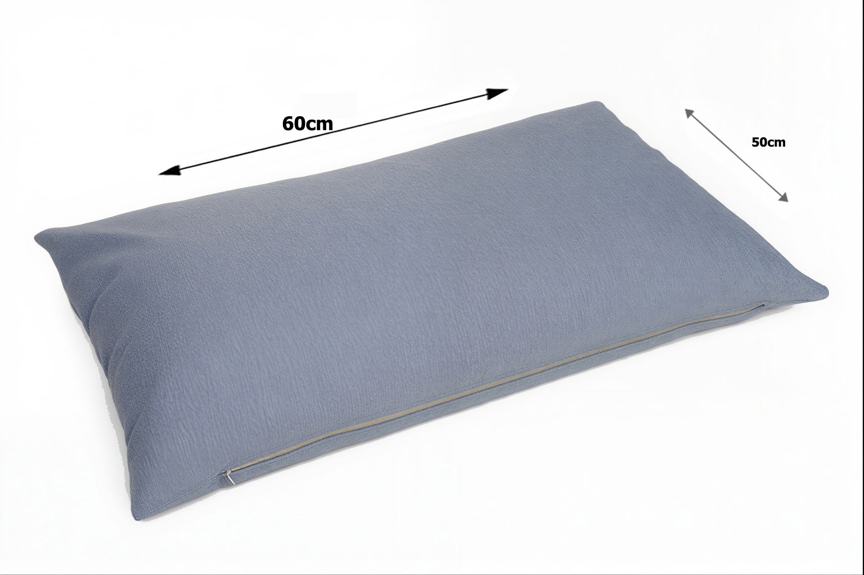 Conjunto de almofadas para móveis de paletes 120x50 cm assento + 2x60x50 cm Midnight Blue – Almofadas de jardim com capas removíveis - 6