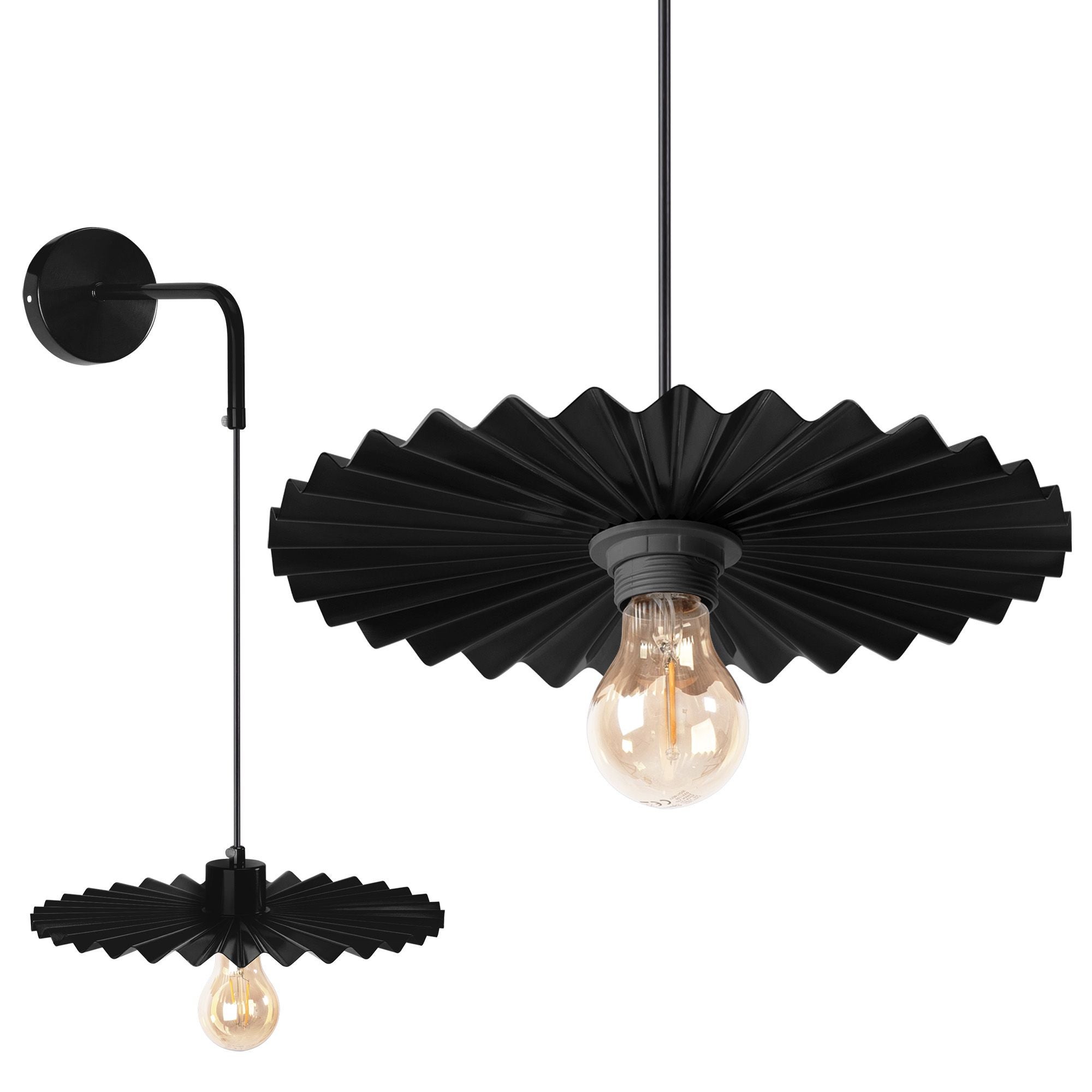 Kinkiet Toolight App1355-1W Czarny 30Cm