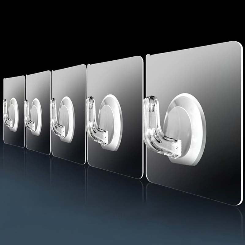 12 Crochets Muraux Blancs Pour Cadres Photos - Fixation Solide, Plastique Dur - Taille 2-4 Cm