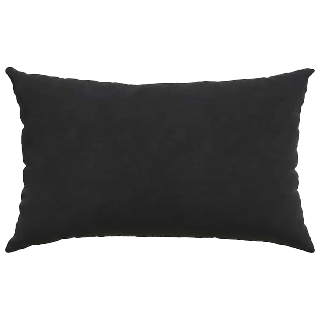 Coussins de canapé 2 pcs Noir 50 x 30 cm vidaXL - 6