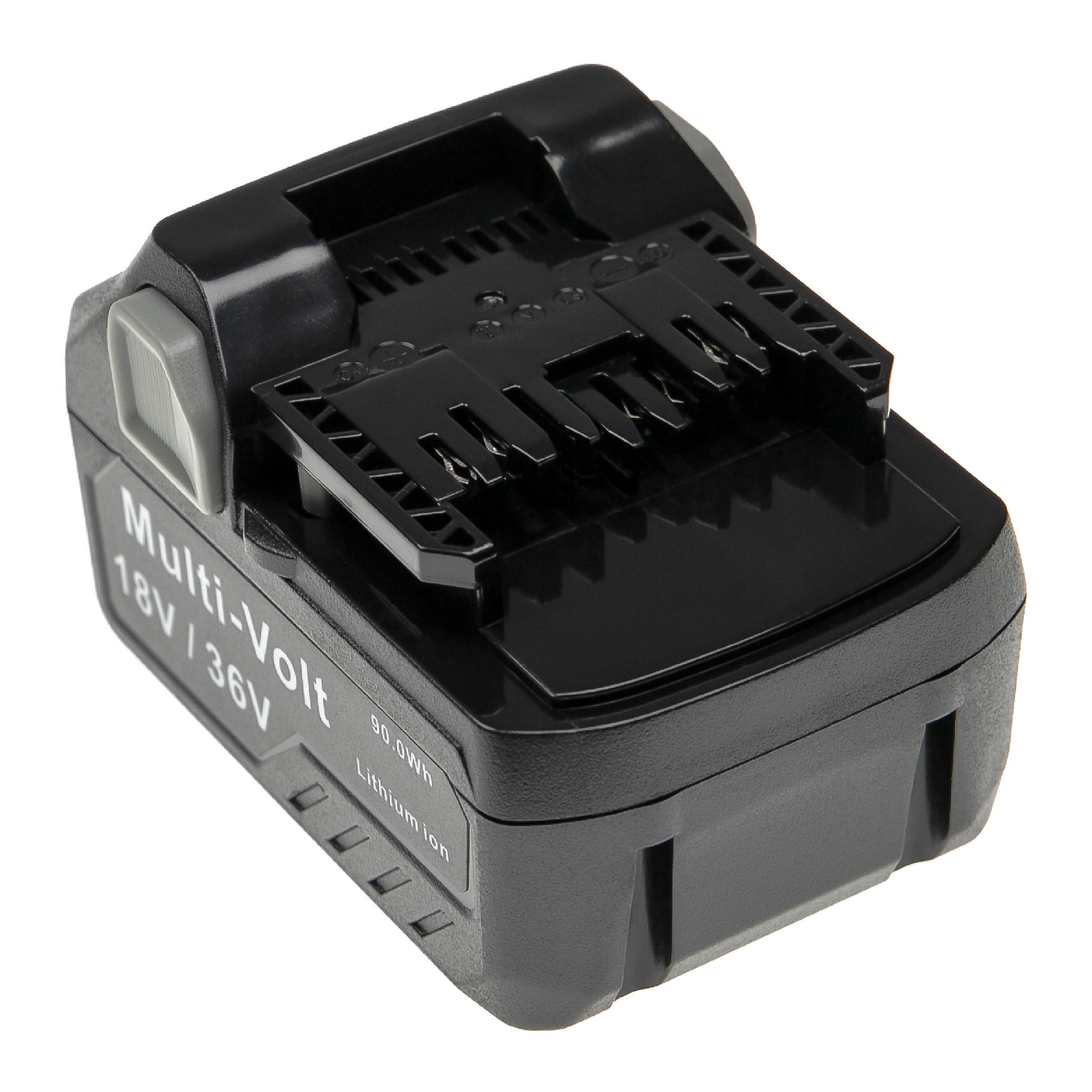 vhbw Batterie compatible avec HiKOKI DH18DBQL, DH36, DH36DMA, DH36DPA, DH36DPB outil électrique (5000 / 2500 mAh, Li-ion, 18 / 36 V) - 4