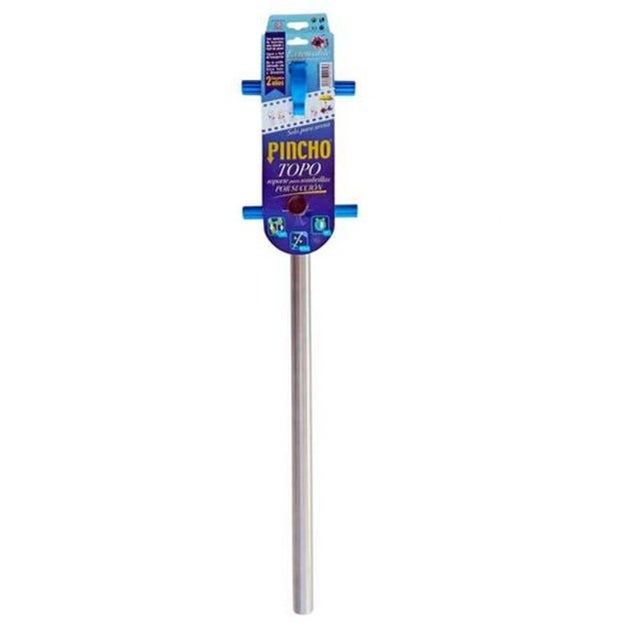 Pincho Topo, Aspira la Arena por Succion, Sistema para Succionar Arena y Colocar la Sombrilla Fácilmente. Para uso en playas de arena.