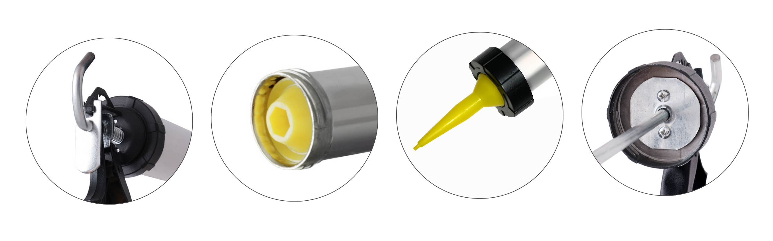 Wyciskacz 600 ml aluminiowy - 7