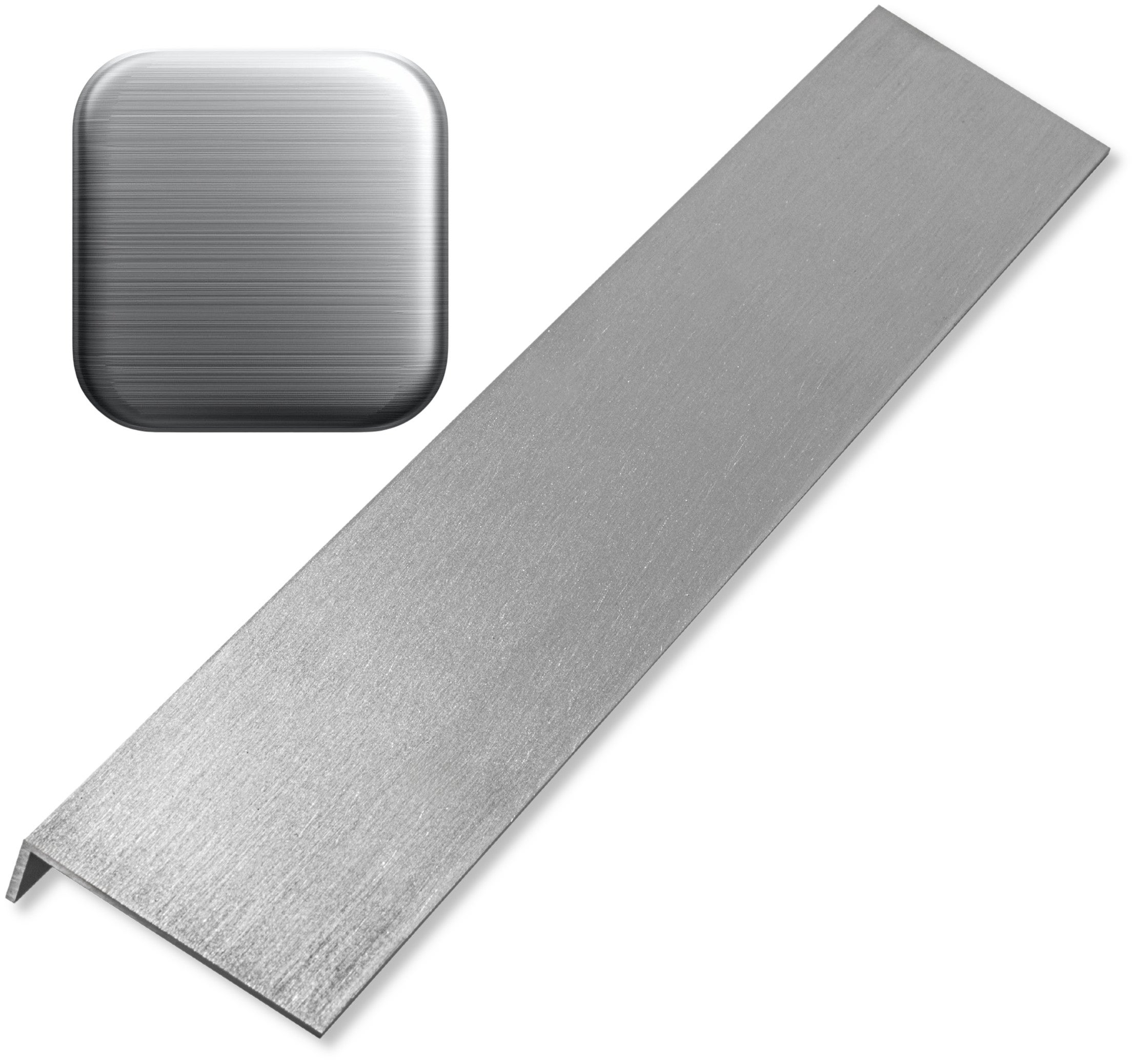 Kątownik Aluminiowy SZCZOTKOWANY 50x30x4mm 300cm Alu + Cięcie na wymiar - 5
