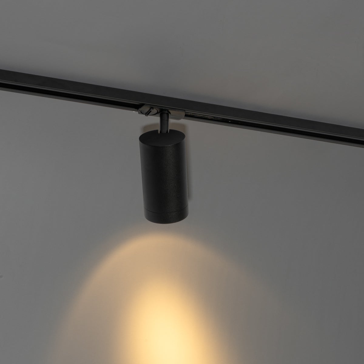 Qazqa moderne rail d éclairage - Iconic Jeana Luxe - noir, rond, max. 15w, gu10, 14cm, idéal pour la cuisine, le magasin et le - 8