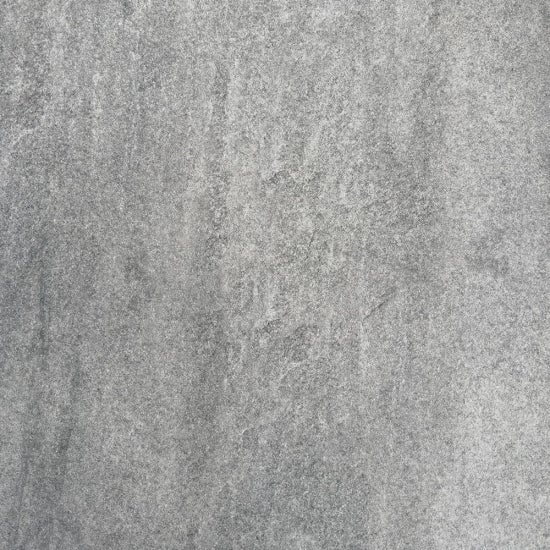 Lot de 2 Dalles de terrasse en grès cérame Cemento Grey - 60 x 60 x 2 cm - C-NEGOCE - 3