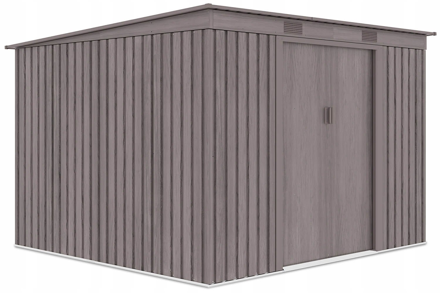 Domek Ogrodowy Narzędziowy na Narzędzia Szopa OREGON 261x241x176cm Metalowy 1 szt