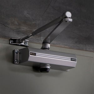 FERMAPORTA BLOCCAPORTA PER PORTA SCORREVOLE IN ACCIAIO ZINCATO (10196 - Foto 3