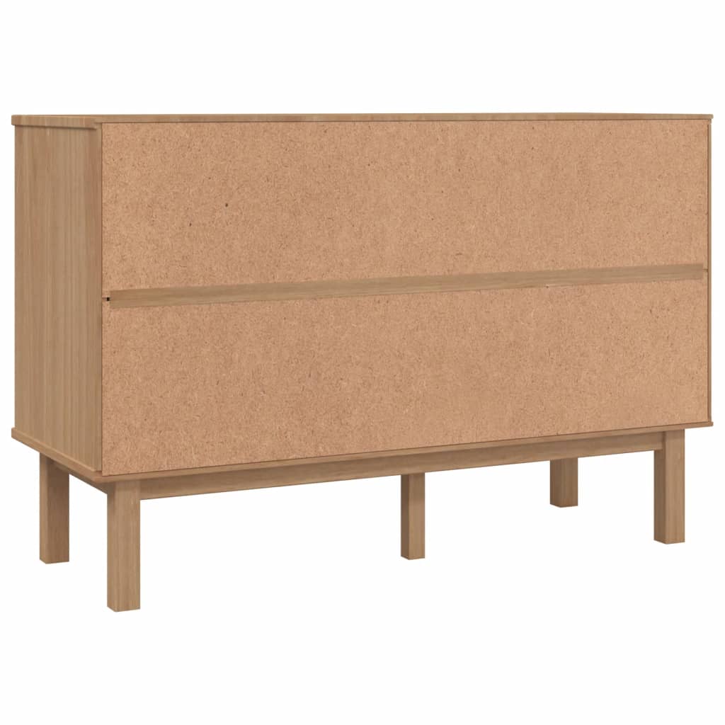 Commode | Armoire de rangement OTTA 111x43x73 | 5 cm bois de pin massif CFW82209 - 6