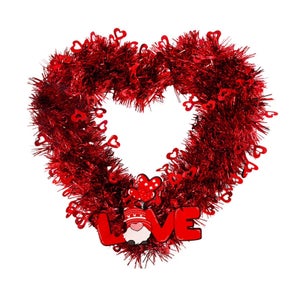 HOWAF Cuori San Valentino Decorazioni, Cuori da Appendere, Ghirlanda di Cuore Rosso Pendenti Cuore per Cuoricini Decorativi, Decorazioni San valentino, Fidanzamento, Anniversario, Compleanno, Set C