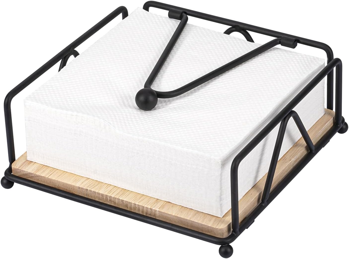 Żelazne pudełko na chusteczki - uchwyt na ręczniki papierowe - kuchenny uchwyt na serwetki - zabytkowy uchwyt na serwetki