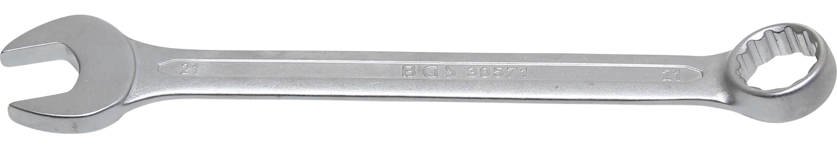 BGS Klucz płasko-oczkowy 21 mm - 30571