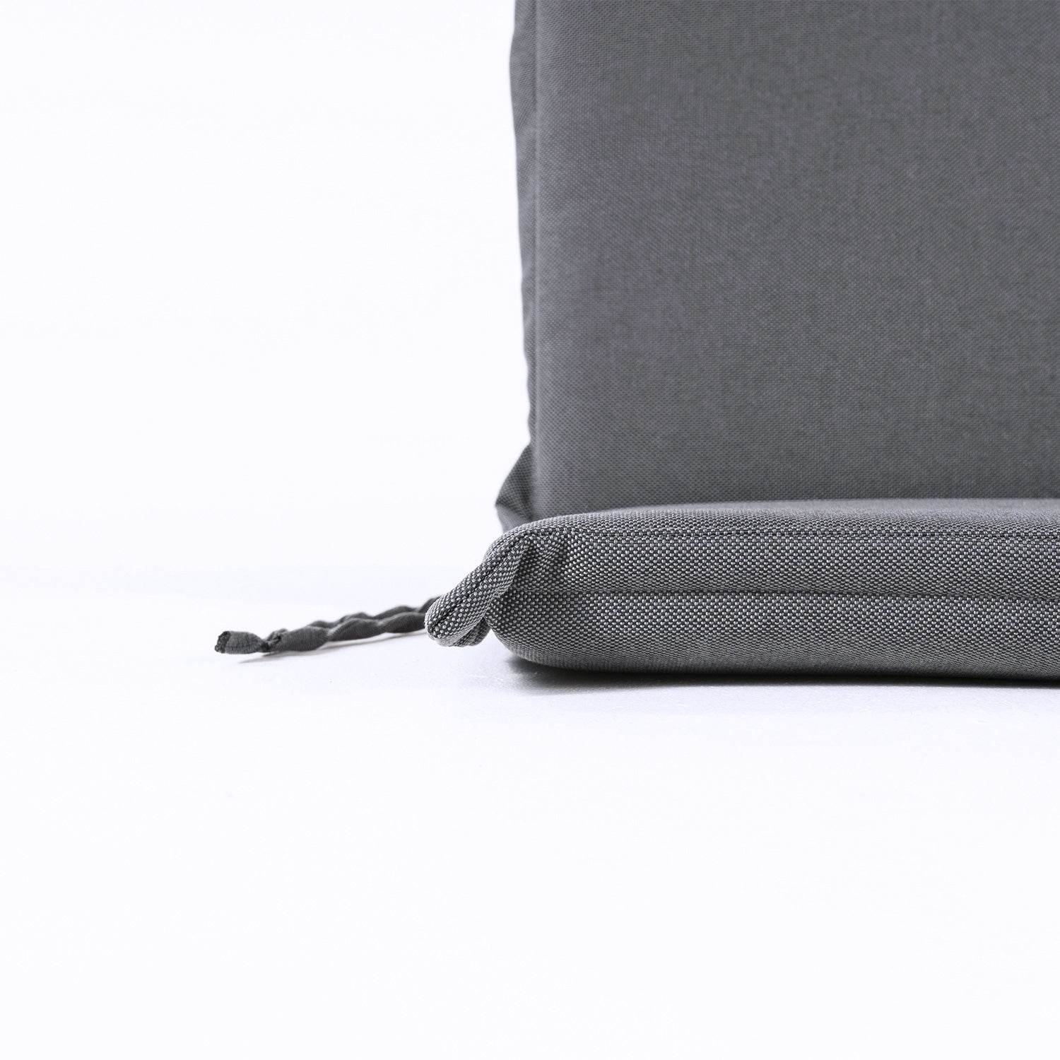 Cojín para sillón de jardín reclinable color gris, tejido técnico para exterior - 4