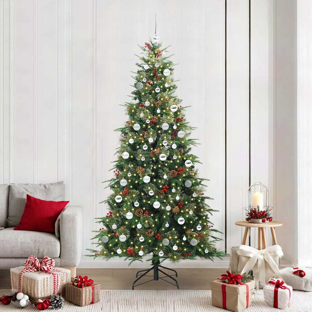 Sapin de Noël Artificiel à Branches Articulées Vert 120 cm vidaXL