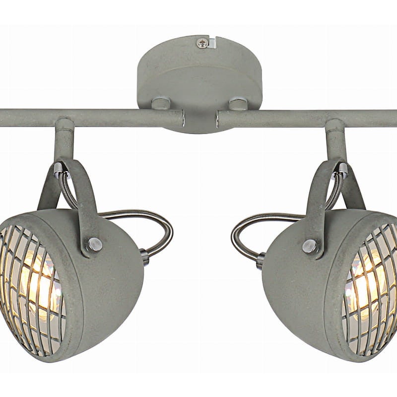 Reflektor sufitowy spot natynkowy Pent listwa szary 4xGU10x50W wym: 60 x 10 cm metal Candellux