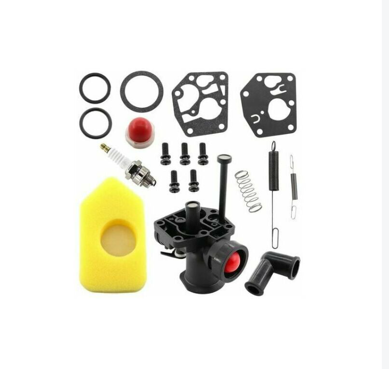 Kit de carburador para cortacésped Briggs & Stratton 499809, 498809A ...