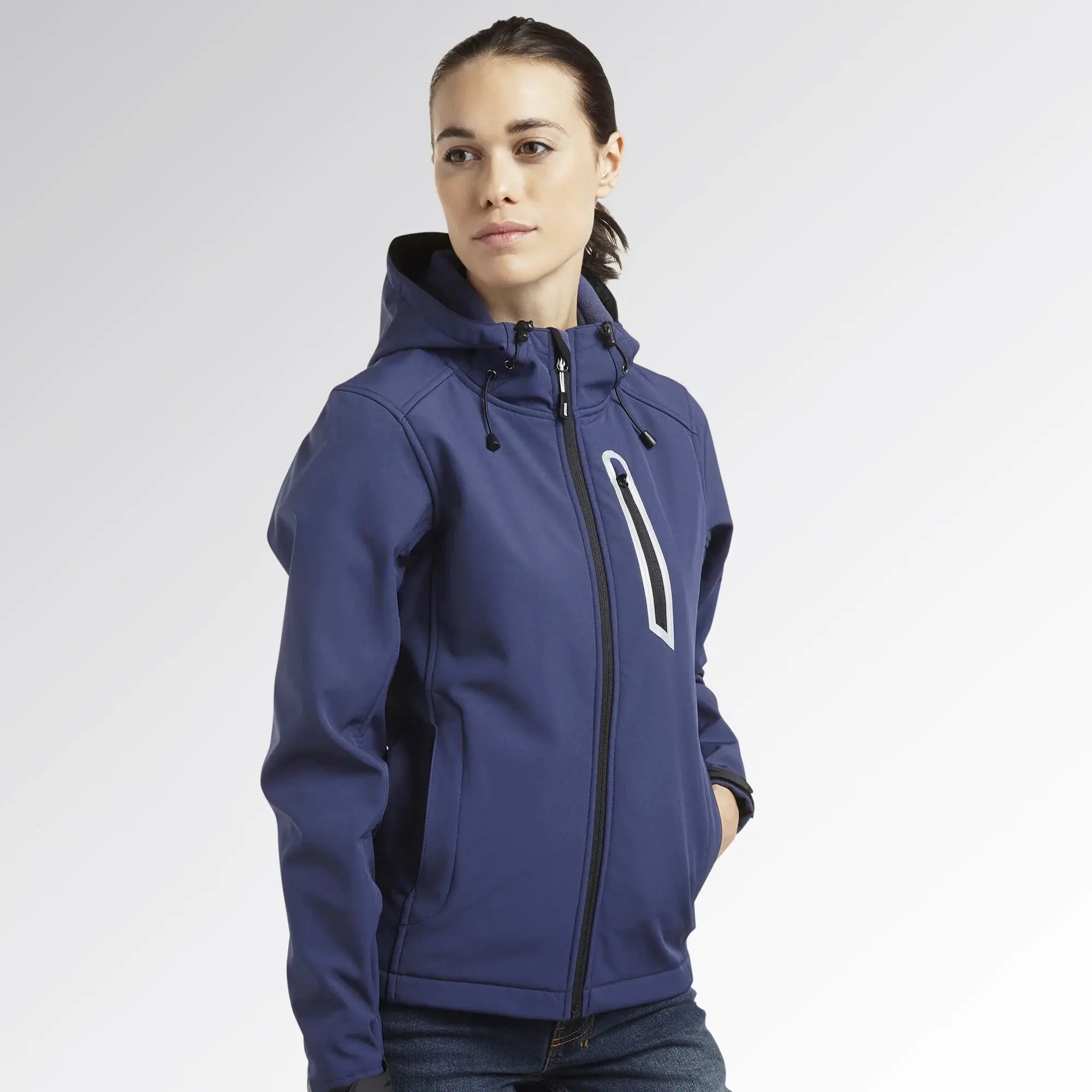 VESTE SOFTSHELL SAIL BLEU POUDRE - Diadora - Taille S - 6