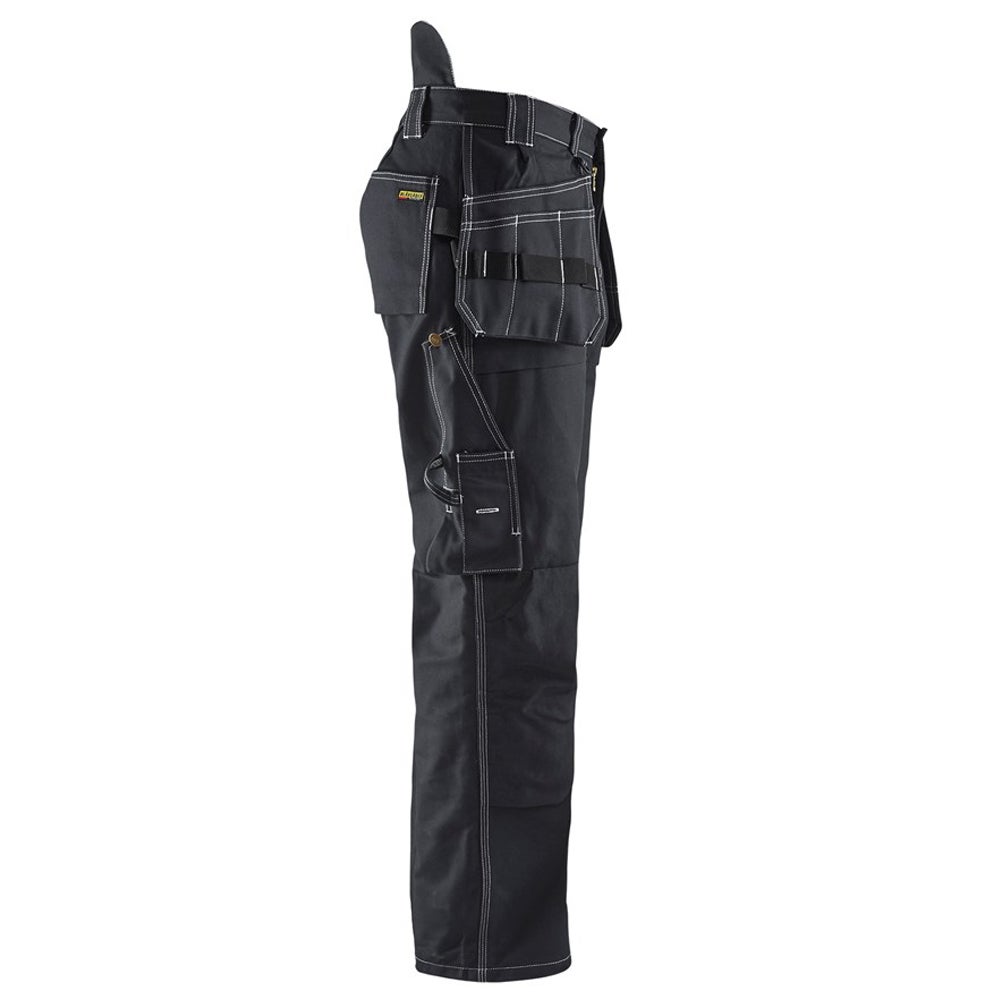Pantalon artisan multipoches doublé hiver Blaklader 100% coton croisé Noir 54 - 3