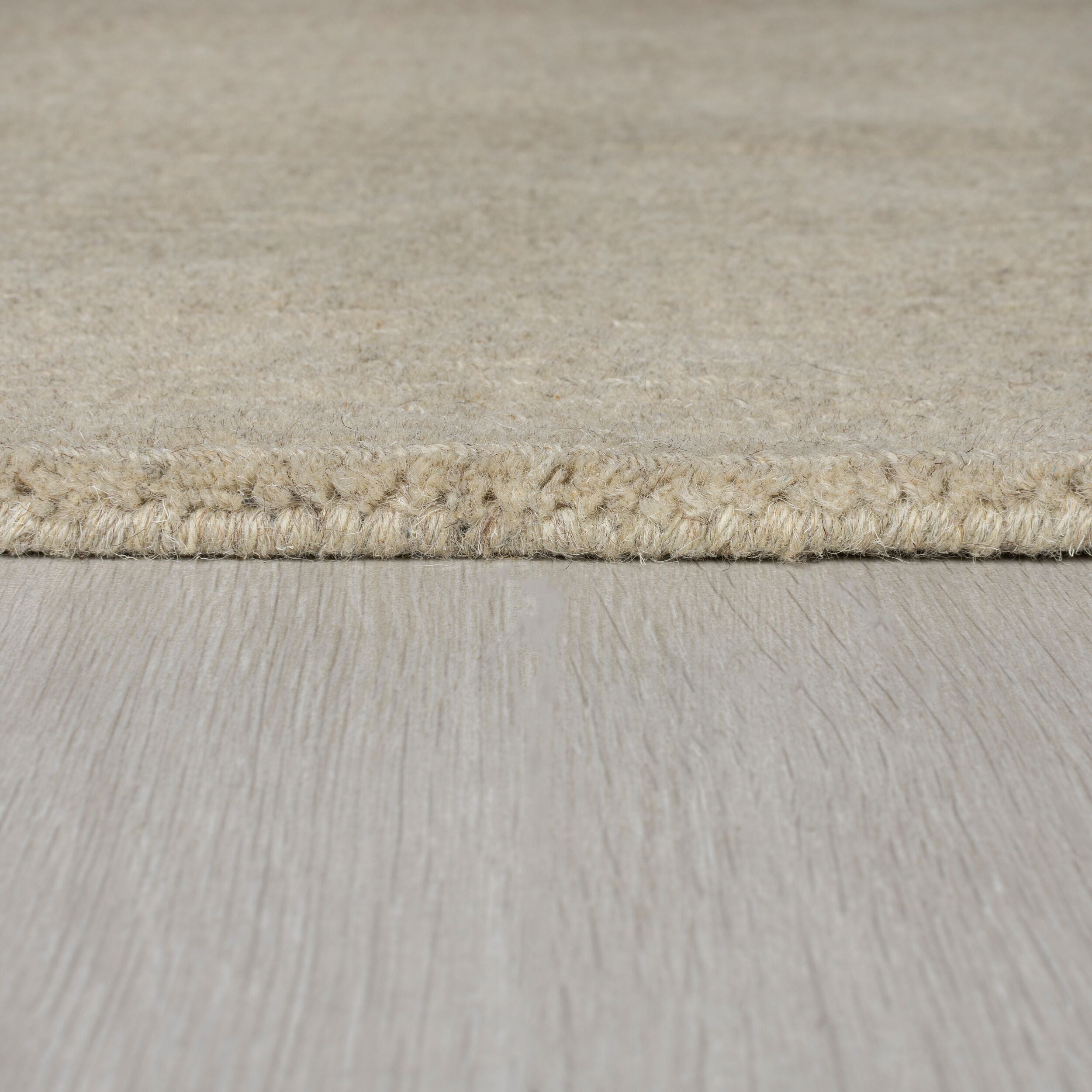 Tapis de salon uni en laine LEONE 160x230 cm - 4