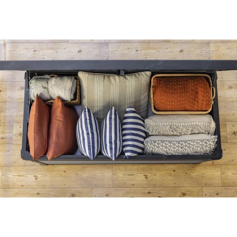 Contenitore Portaoggetti da Esterno Cortina 570 L Grigio Keter - 5