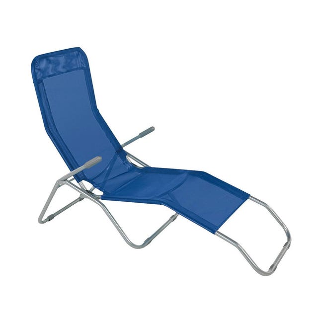 Garden Friend Sdraio Formentera basculante 57x140x96h cm blu