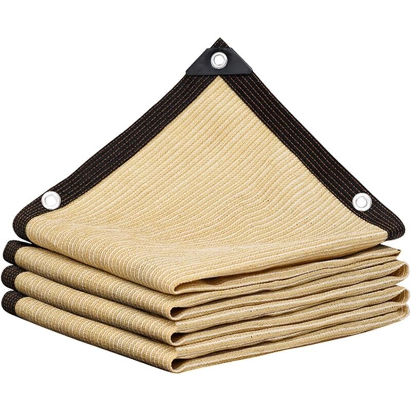 Żagiel przeciwsłoneczny 3mX4m, odpowiedni do żagla tarasowego, zacieniającego pergoli, żagla ogrodowego, perforowanej siatki zacieniającej