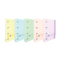 Miquelrius Carpeblock A4 Polyfoam 4 Anneaux 35mm - 100 Feuilles + Intercalaires + Enveloppe, Fermeture Caoutchouc Mint Flower