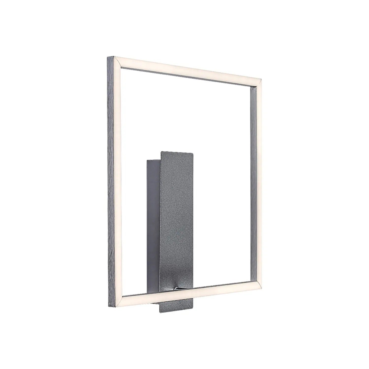 Kinkiet LED Tumnus srebrno-szczotkowane aluminium-biały 14W Neutralna biel 1060lm metal wym:32x30x6,5cm IP20 Rabalux