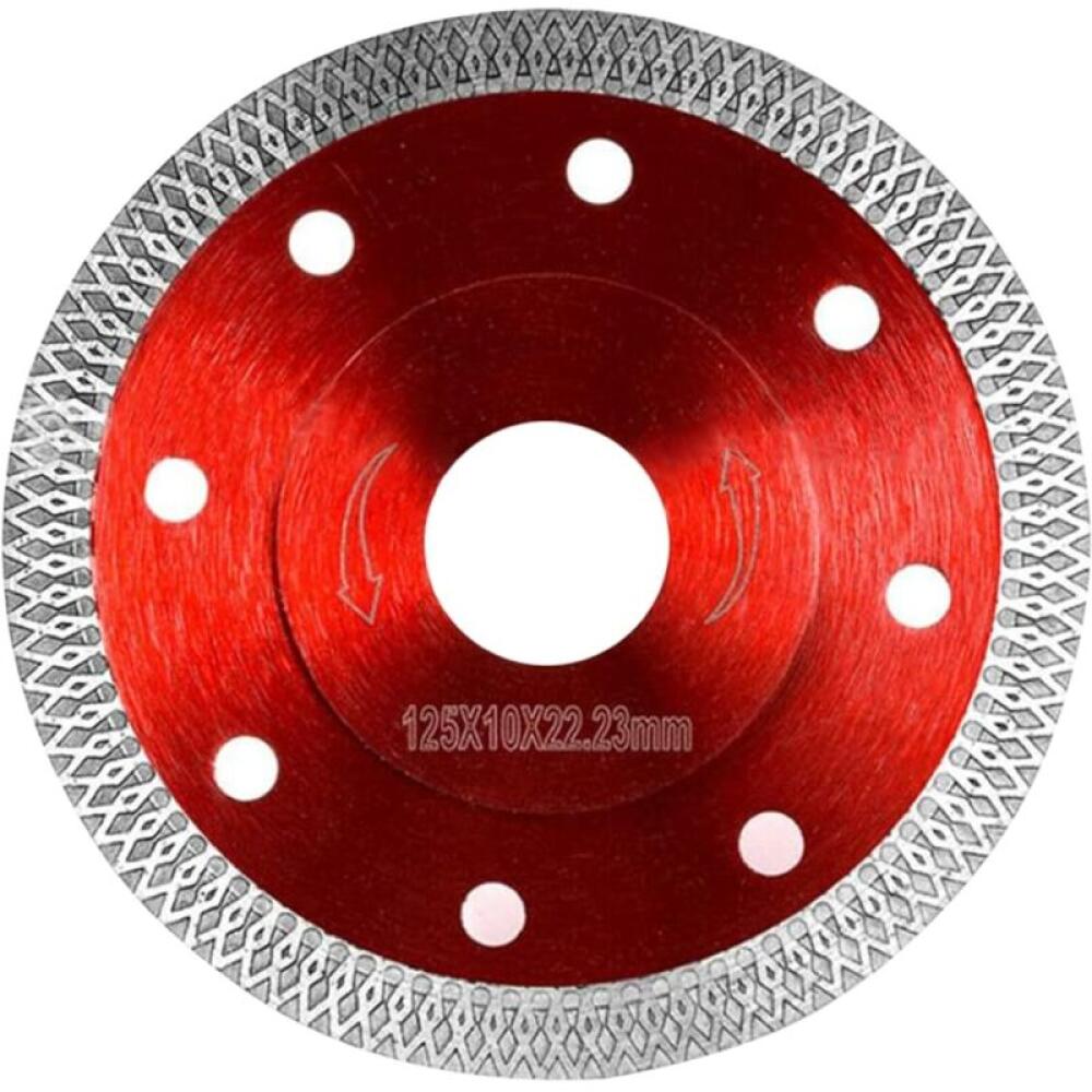 Tarcza do cięcia płytek o średnicy 125 mm, tarcza diamentowa do piły tarczowej, odpowiednia do granitu, ceramiki i marmuru.