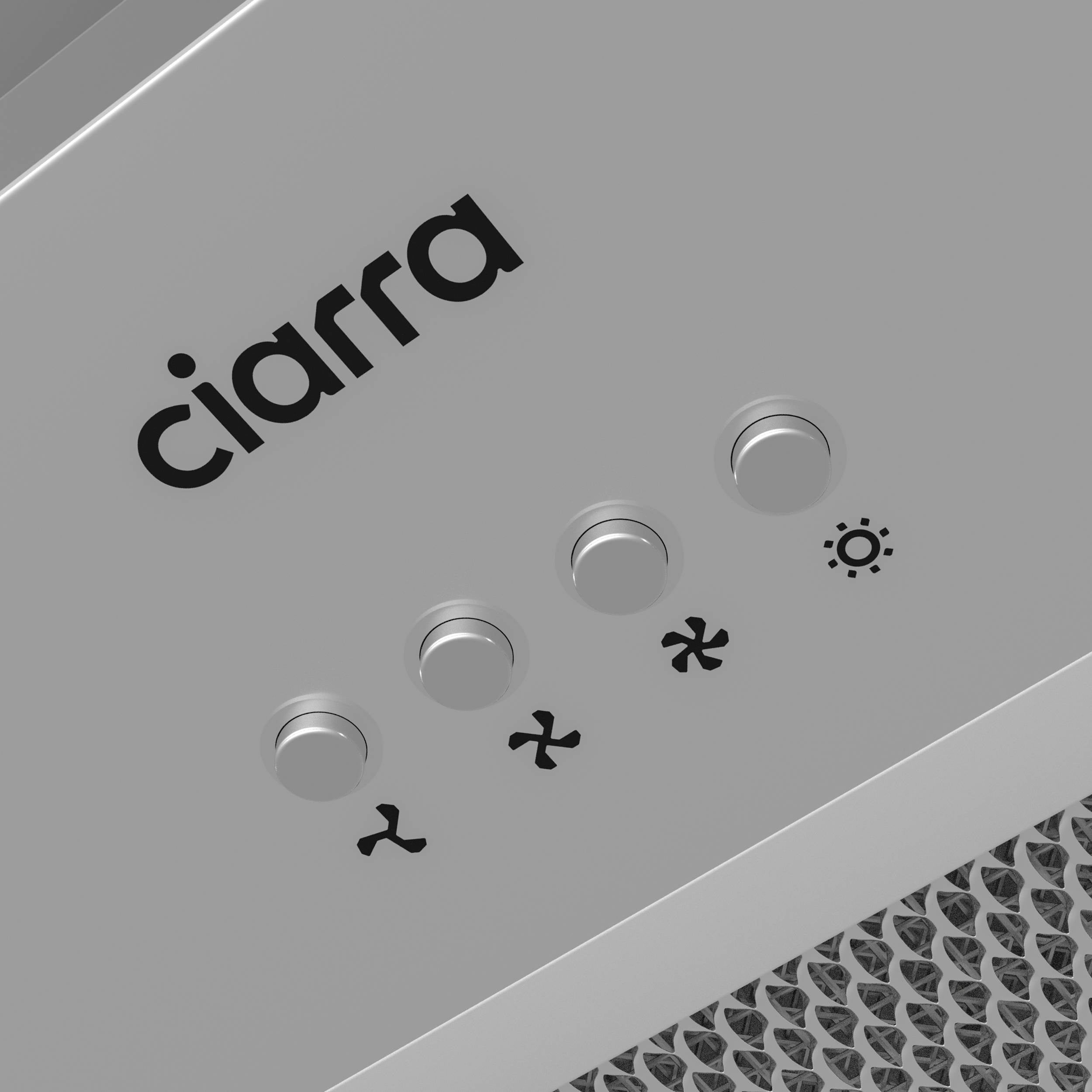 CIARRA Exaustor de Encastre 60cm 700m3/h A+++ 3 Velocidades Evacuação e Recirculação Prata VM6926AS - 8
