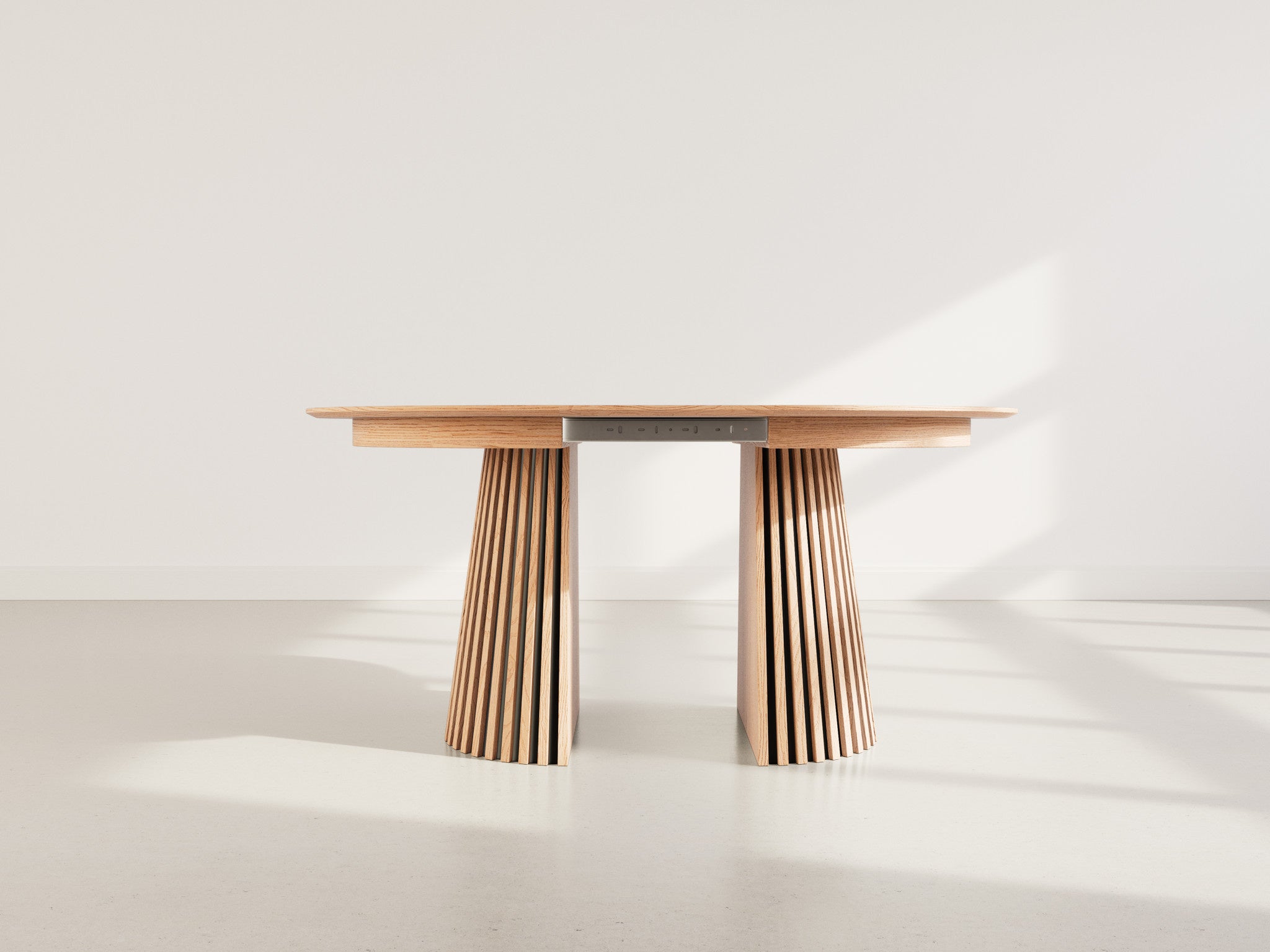 Table à manger scandinave 120*120*75 cm bois - FREYA - Best Mobilier - 2
