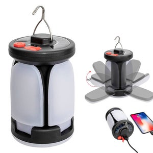 Lampe Camping LED ErayLife – Rechargeable USB, 9 Modes, IP67, Aimantée Et Powerbank 2000mAh