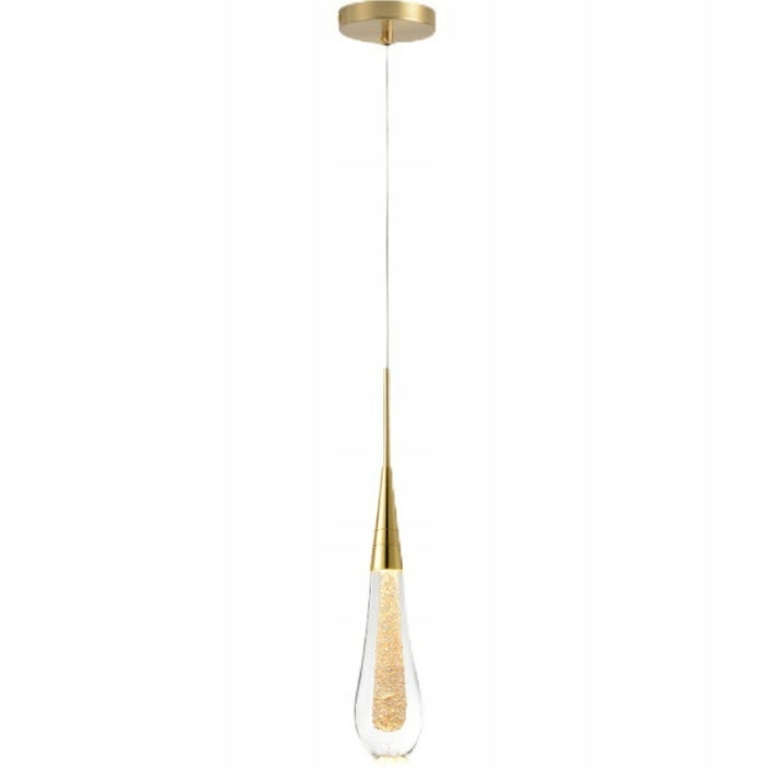 GOECO Plafonnier LED en cristal au design nordique moderne, éclairage d'intérieur, luminaire décoratif d'intérieur, idéal pour une chambre à coucher - 6