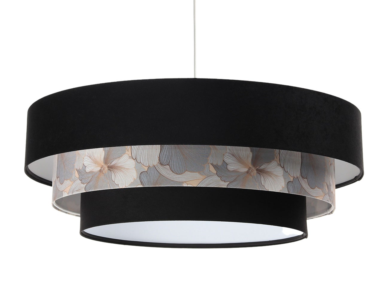 Lampa wisząca TRIO MIX czarna/wielokolorowa