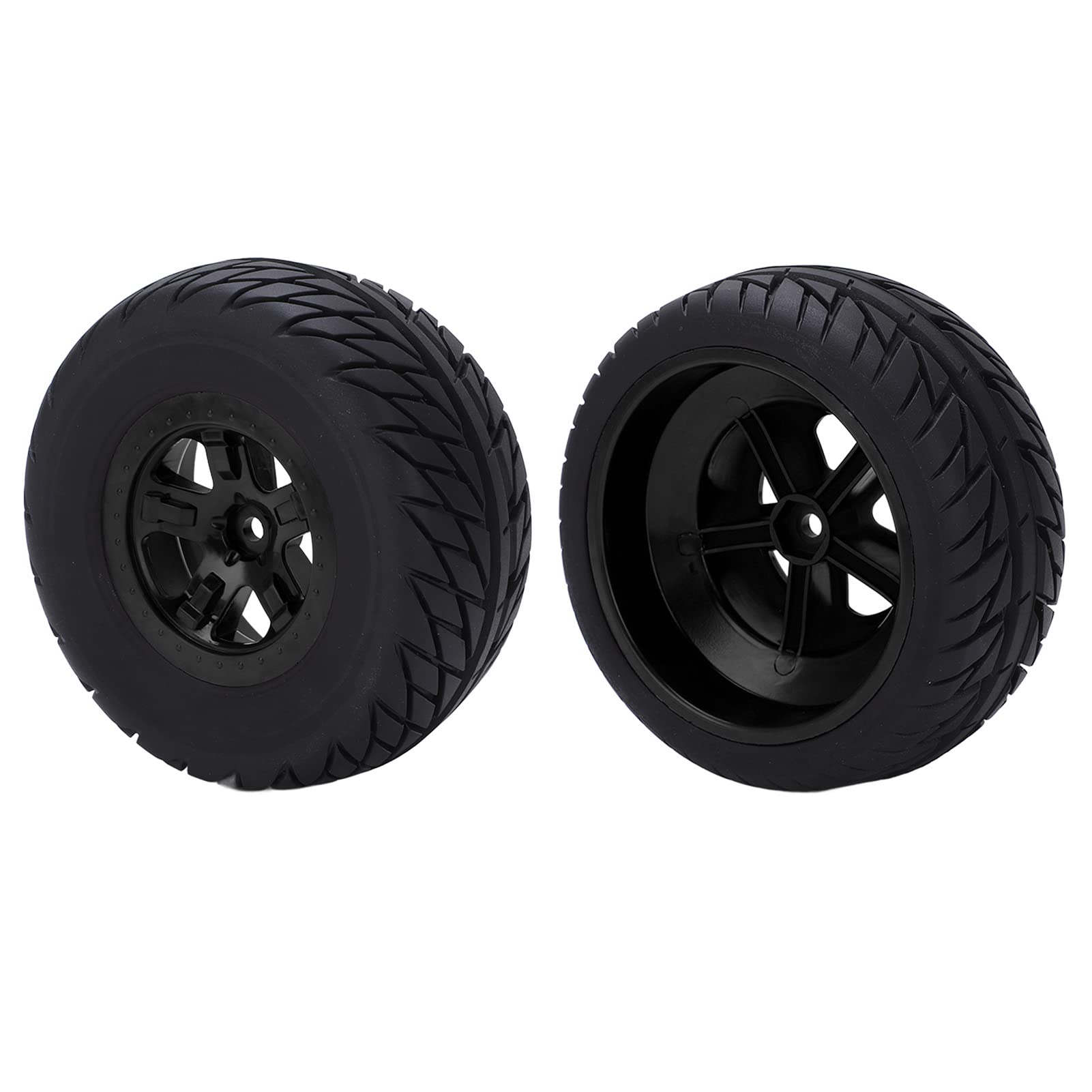 Lot de 4 roues et pneus pour voiture télécommandée 1/18, accessoires