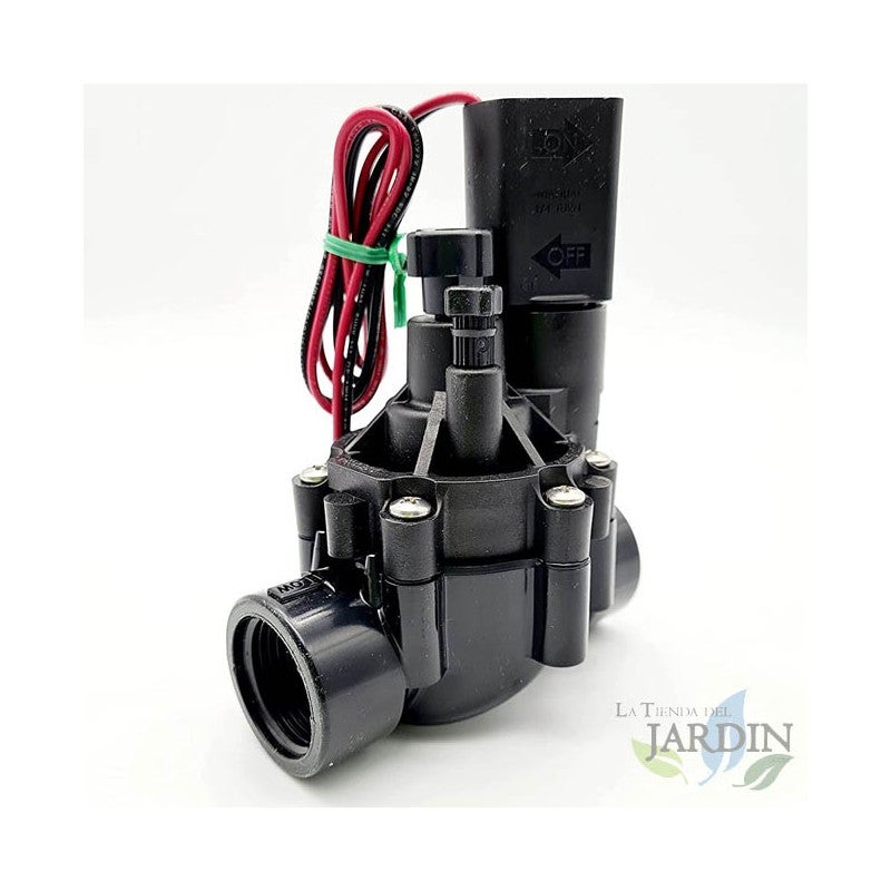 Rain Bird 900720 Elettrovalvola 100-HV 24 V 1, Nero, 10.70x8.00x11.50