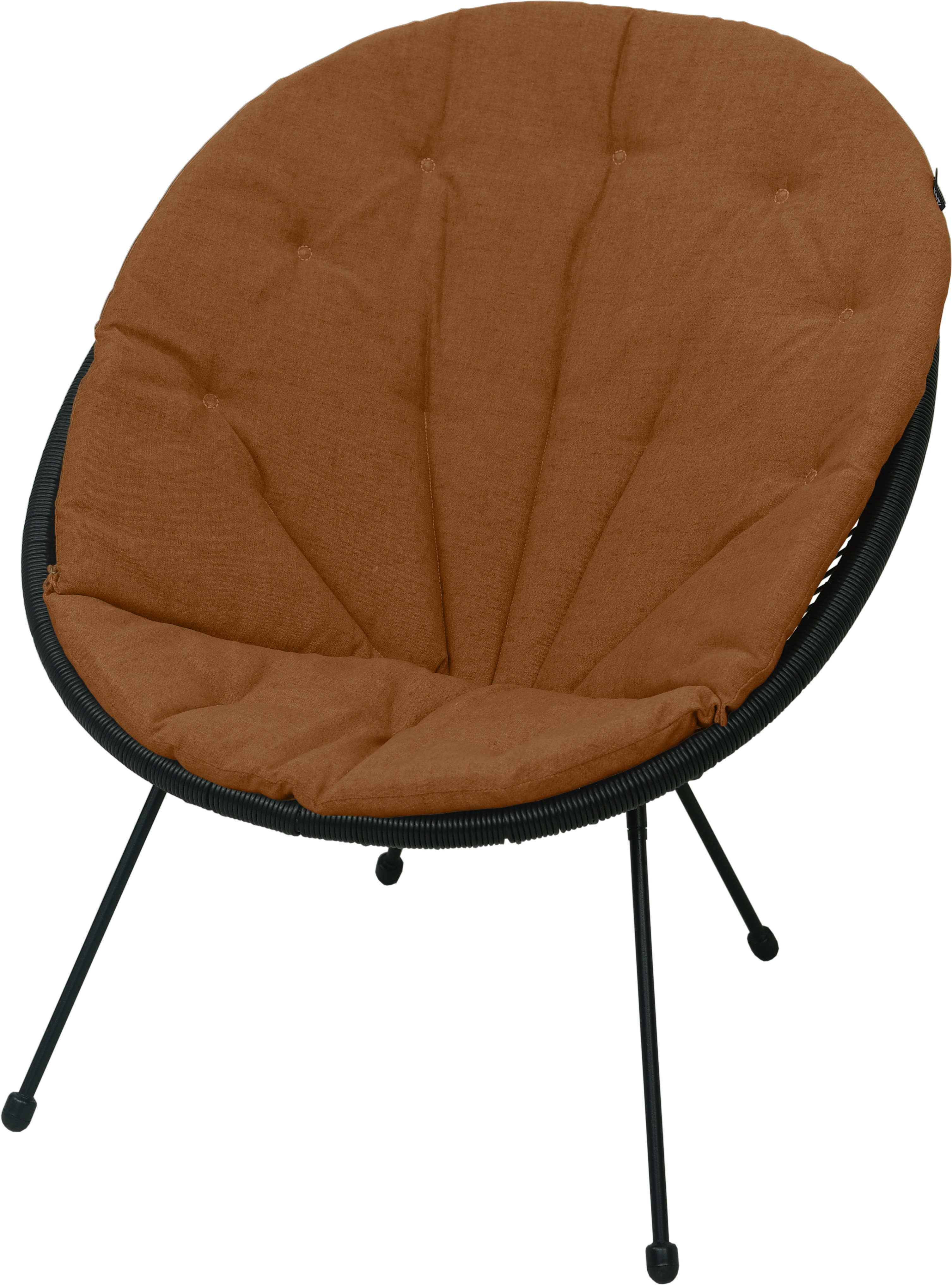 Poduszka na fotel żyłkowy AMPO koniak melanż Acapulco 1 szt.