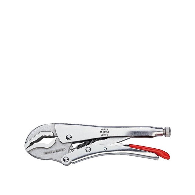Mordaza De Sujeción Knipex 42 34 280 – 280 Mm, Galvanizada, Para Agarrar Y Sujetar Perfiles, Apertura Con Una Mano