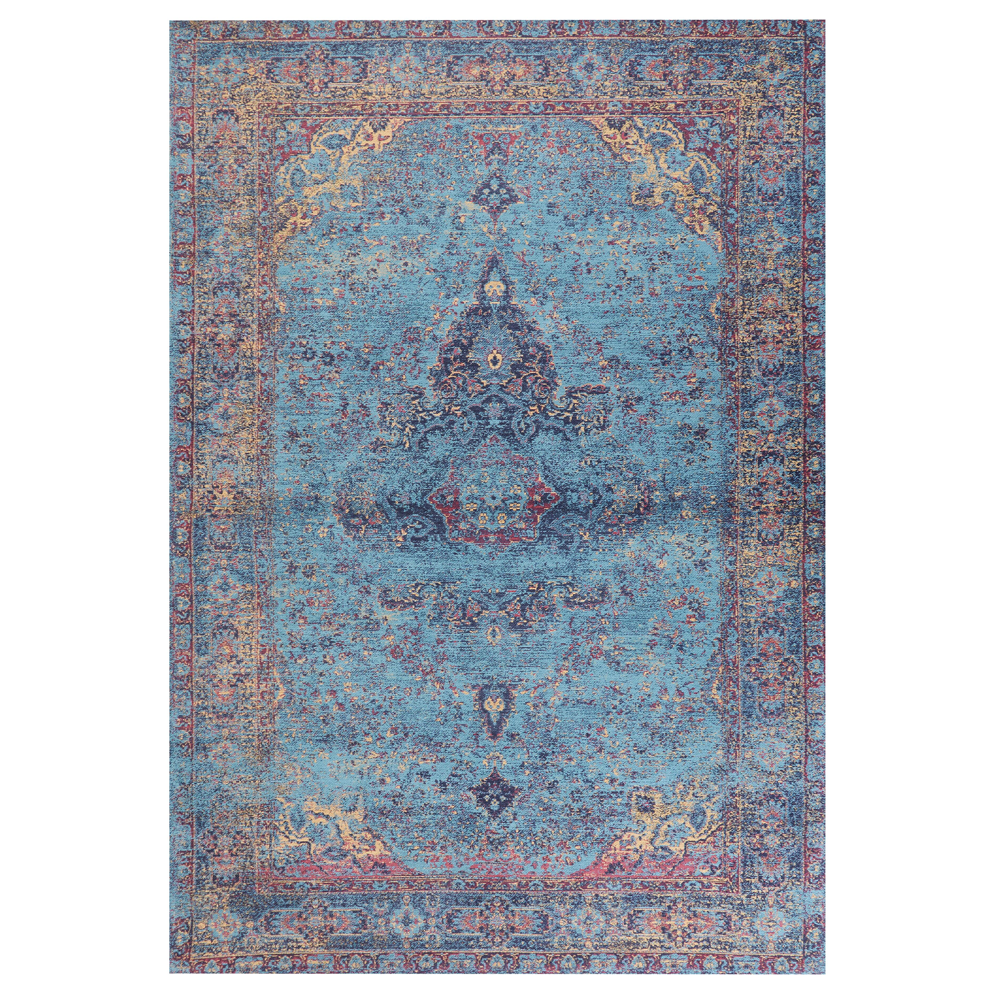 Covor KANSU Albastru 160 x 230 cm Bumbac